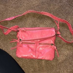 Pink satchel